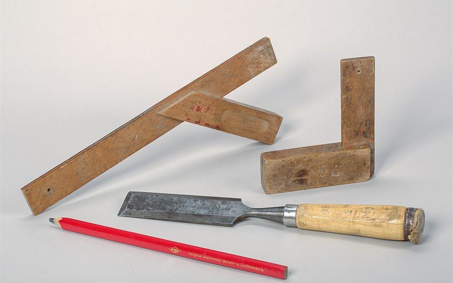Chisel set, six pieces