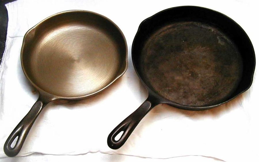 Cast iron pan, 28 cm